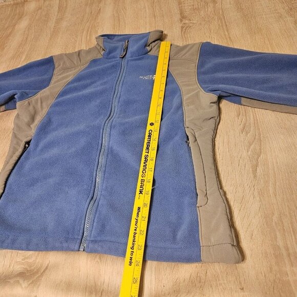 The North Face Womens Jacket M Blue & Gray Polartec Fleece Gorpcore Hiking - Picture 4 of 7